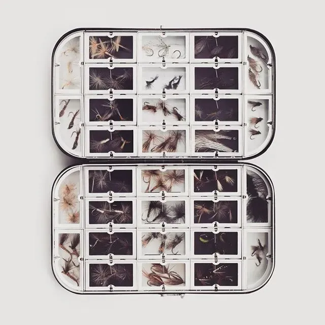 I really like the brand Best X Made in lower Manhattan, they design and fabricate super cool & unique products.  When I saw their Limited Edition Richard Wheatley for Best Made Fly Box with Flies I had to do a double take at the price tag.  Please read the details below and share the answer to my question - would you pay $598 for 96 flies in a limited run fly box? 
We've filled our iconic Limited Edition Richard Wheatley for Best Made Fly Box with 96 hand-tied Dette flies, and are only offering this rare collection in an exclusive edition of ten boxes. Since 1928 the Dette Fly Shop in Roscoe New York has been hand-tying flies, earning them nearly a century's worth of entomological expertise. This Limited Edition Fly Box provides enough bugs for four seasons of fishing the Catskill Rivers and most any river on the eastern seaboard of the United States. Presented in our classic Wheatley aluminum fly box with windowed spring closures, our collection of Dette flies could not have found a more fitting home. There's no better reason to get the waders out of the closet or the drift boat out of dry dock than a chance to test a new fly, and we've got 96 of the best reasons waiting for you. 
#roscoe #catskillrivers #trout #flytying #flytier #catskillflyfishing #newyorkflyfishing #flyfishing #flyfishroscoe #trout #troutfishing #troutflyfishing #freshwaterflyfishing #troutonfly #troutbum